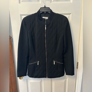 Wathne Vintage Quilted Black Jacket - Size L